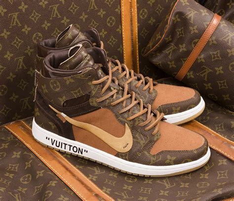 Louis Vuitton off white Jordans